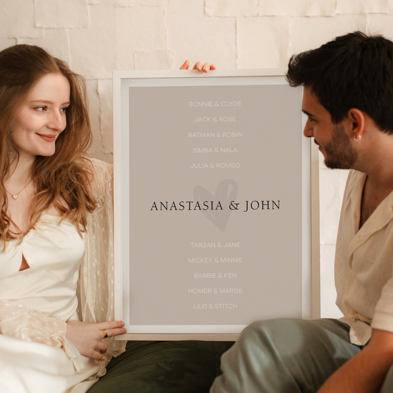 Personalisiertes Celebrity Portrait Poster – individuelles Pop-Art Portrait im Stil von Promi-Illustrationen als einzigartiges Geschenk oder Wanddekoration