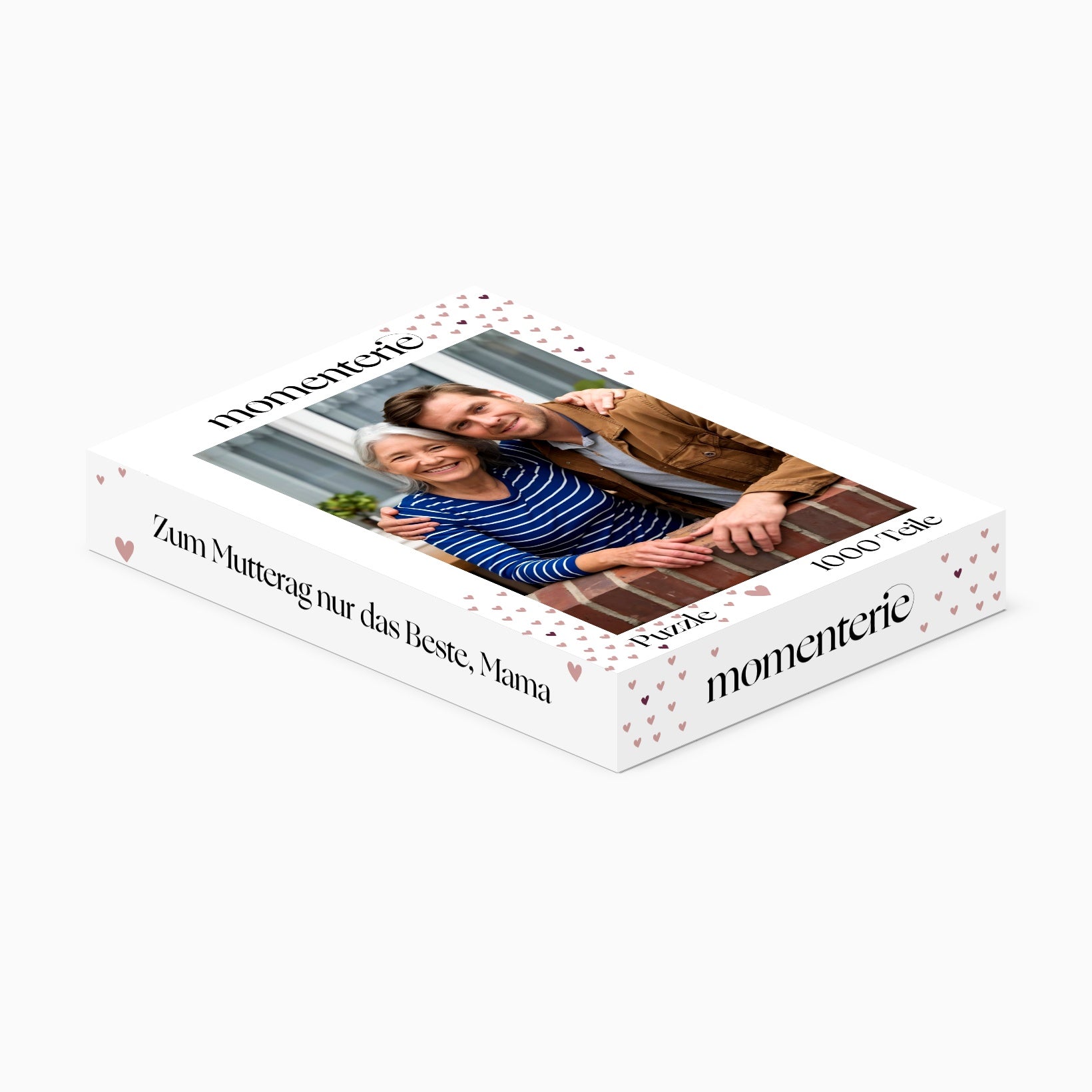 Fotopuzzle mit Wunschtext und eigenem Bild als Dekoidee